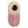 Heitmann Baby-Lammfellschuhe mit Strickbündchen rosa