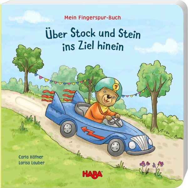 Haba Mein Fingerspur-Buch – Über Stock und Stein ins Ziel hinein