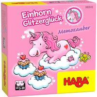 Haba Einhorn Glitzerglück – Memozauber