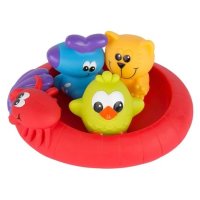 Rotho Playgro Badespielzeug Freunde, 0188414 bunt