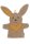 Sterntaler Spiel-Waschhandschuh Hase Happy in Grau  Standard grau 599