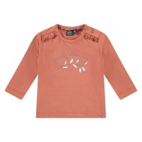 Babyface Baby Mädchen Langarmshirt terra cotta