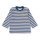 Sense Organics ELAN Baby Shirt L/S Steel Blue-Sand Stripes + Fox