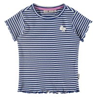 Babyface Girls Rib T-Shirt Shirt Short Sleeve cobalt