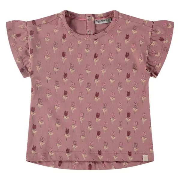 Babyface Baby Girls T-Shirt Short Sleeve blossom