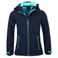 Trollkids Girls Trollfjord Jacket navy/mint 132