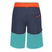 Trollkids Kids Kroksand Shorts dark navy/glow orange/dusky turquoise