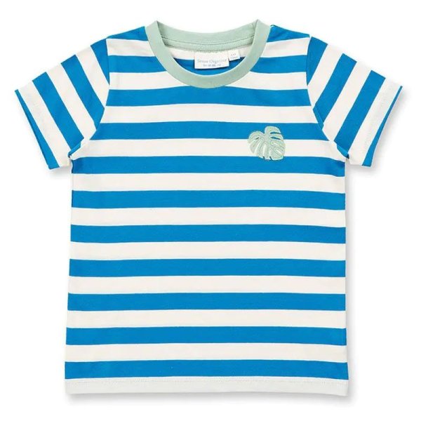 Sense Organic IBON T-Shirt 291136 Blue Stripes 
