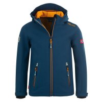 Trollkids Kids Trollfjord Jacket mystic blue/golden...