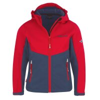 Trollkids Kids Kristiansand Jacket bright red/mystic blue...