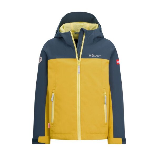 Trollkids Kids Telemark Jacket dark navy/ginger/sea sand 110
