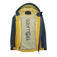 Trollkids Kids Telemark Jacket dark navy/ginger/sea sand 110