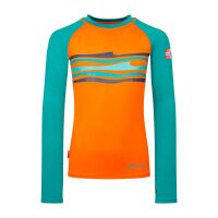 Trollkids Kids Haukland Badeshirt langarm, bright...