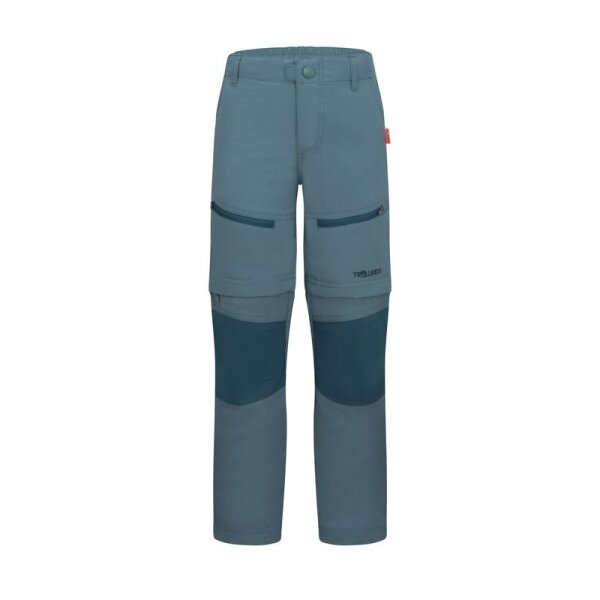 Trollkids Kids Nordfjord Zip-off Pants Slim Fit teal 326