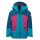 Trollkids Girls Rauland Jacket Skijacke, madeira blue/dark turquoise/bright berry