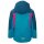 Trollkids Girls Rauland Jacket Skijacke, madeira blue/dark turquoise/bright berry