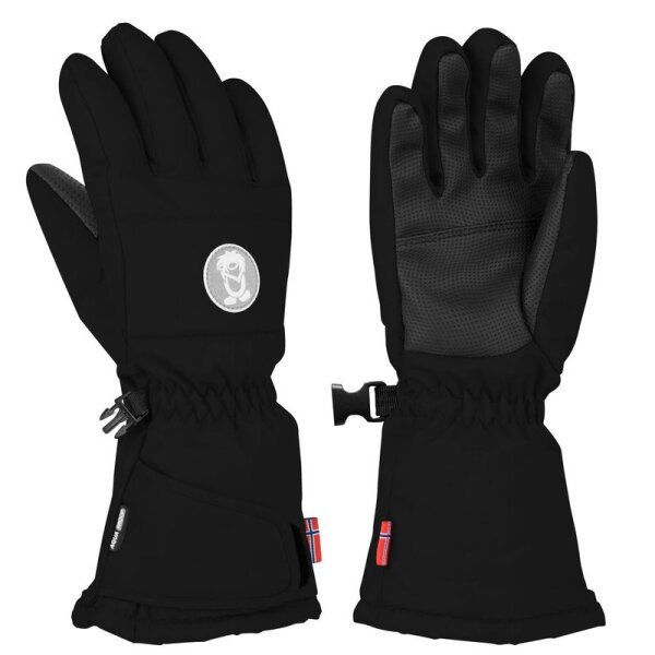 Trollkids Kids Narvik Softshell-Handschuhe, black