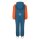 Trollkids Kids Nordkapp Overall deep orange/madeira blue
