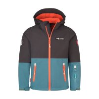 Trollkids Kids Skjorta Jacket stormy blue/ mystic blue/...