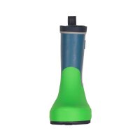 Trollkids Kids Lysefjord Rubber Boots dark marine/fresh green/mystic blue 104