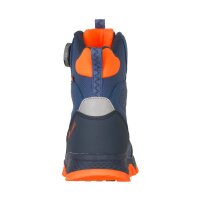 Trollkids Kids Kirkenes Winterstiefel, nordic blue/mystic blue/flame orange