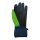 Trollkids Kids Rauland Glove Fingerhandschuhe, mystic blue/fresh green/dark marine