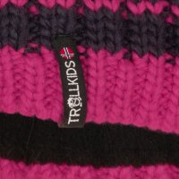 Trollkids Kids Hafjell Bobble Cap dark pink/deep violet