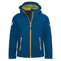 Trollkids Kids Trollfjord Jacket madeira blue/pear green 102