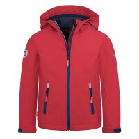 Trollkids Kids Trollfjord Jacket bright red/mystic blue 410