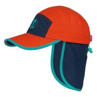 Trollkids Kids Troll Cap XT fire red/mystic blue/blue...