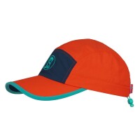 Trollkids Kids Troll Cap XT fire red/mystic blue/blue coral 400