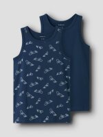 Name it Tank Top Unterhemd 2P Titan Skater Noos Titan w/...