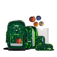 Ergobag Bärtastisch maxi, 6-teiligesSet, Grün