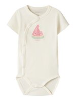 Name it Vubie Ss Wrap Body Cloud Dancer Watermelon