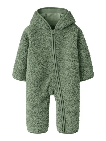 Name it Olane Ls Teddy Overall Suit Basil