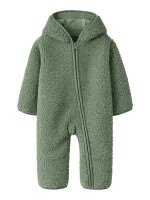 Name it Olane Ls Teddy Overall Suit Basil