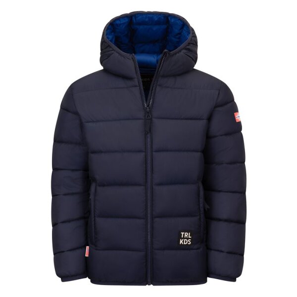 Trollkids Kids Torvik Steppjacke, navy