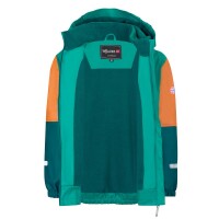 Trollkids Kids Odda Winter Set dark cyan/midnight petrol