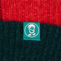 Trollkids Kids Lifjell Cap Strickmütze, navy/chili...