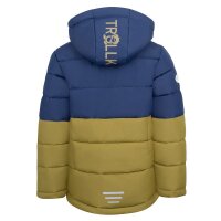 Trollkids Kids Gryllefjord Winterjacke, spruce green/navy