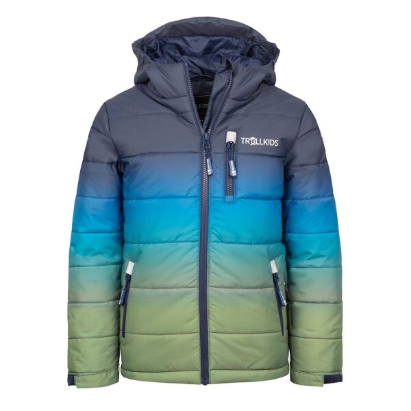 Trollkids Kids Hemsedal Snow Winterjacke, navy/moss