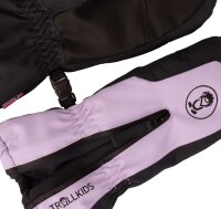 Trollkids Kids Rauland Mitten Fausthandschuhe, soft purple/black