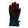 Trollkids Kids Rauland Glove Fingerhandschuhe, midnight petrol/chili red/black