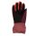 Trollkids Kids Rauland Glove Fingerhandschuhe, frozen berry/deep ruby/pink salmon