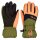 Trollkids Kids Rauland Glove Fingerhandschuhe, spruce green/navy/vivid orange