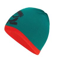 Trollkids Kids Troll Beanie dark cyan/chili red/black