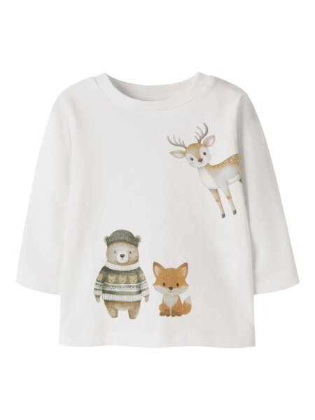 Name it Olekris Langarmshirt, Cloud Dancer